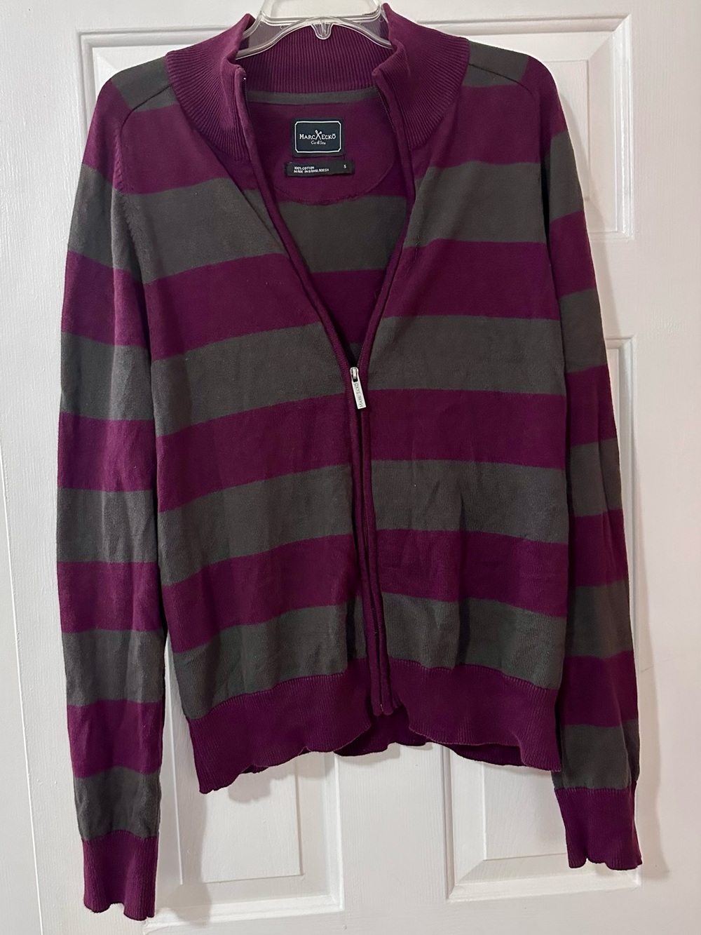 Marc Ecko Zip Sweater – Size S 100% Cotton